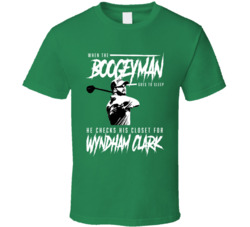 Wyndham Clark Boogeyman Golf Fan T Shirt Wyndham Clark Boogeyman Golf Fan T Shirt
