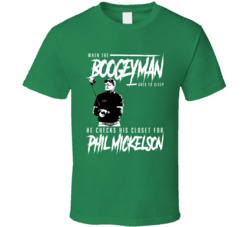 Phil Mickelson Boogeyman Golf Fan T Shirt Phil Mickelson Boogeyman Golf Fan T Shirt