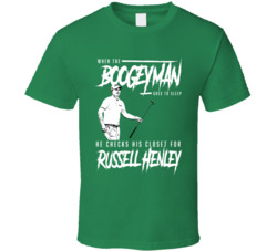 Russell Henley Boogeyman Golf Fan T Shirt Russell Henley Boogeyman Golf Fan T Shirt