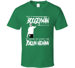 Joaquin Niemann Boogeyman Golf Fan T Shirt Joaquin Niemann Boogeyman Golf Fan T Shirt