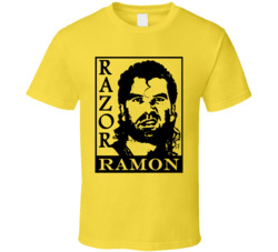 Razor Ramon Wrestling Fan Cool 90s T Shirt Razor Ramon Wrestling Fan Cool 90s T Shirt