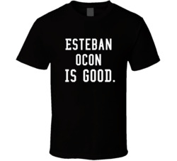 Esteban Ocon Is Good Race Car Driver T Shirt Esteban Ocon Is Good Race Car Driver T Shirt