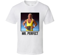 Mr Perfect Legend Wrestling Fan T Shirt Mr Perfect Legend Wrestling Fan T Shirt