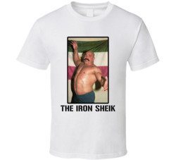 The Iron Sheik Legend Wrestling Fan T Shirt The Iron Sheik Legend Wrestling Fan T Shirt
