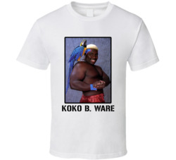 Koko B Ware Legend Wrestling Fan T Shirt Koko B Ware Legend Wrestling Fan T Shirt