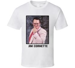 Jim Cornette Wrestling Manager Fan T Shirt Jim Cornette Wrestling Manager Fan T Shirt