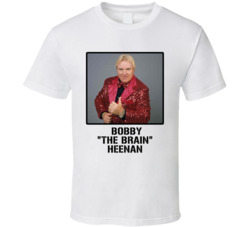 Bobby The Brain Heenan Wrestling Manager Fan T Shirt Bobby The Brain Heenan Wrestling Manager Fan T Shirt