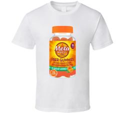 Metamucil Gummies Fiber Supplement Blend Product Drink T Shirt Metamucil Gummies Fiber Supplement Blend Product Drink T Shirt