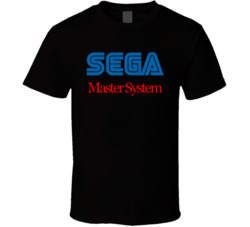 Sega Master System Video Game System Console Fan T Shirt Sega Master System Video Game System Console Fan T Shirt