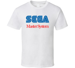 Sega Master System Video Game System Console T Shirt Sega Master System Video Game System Console T Shirt