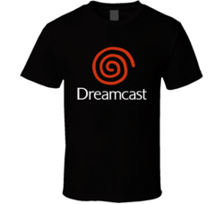 Sega Dreamcast Video Game System Console T Shirt Sega Dreamcast Video Game System Console T Shirt