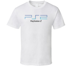 Playstation 2 Ps2 Video Game System Console Fan T Shirt Playstation 2 Ps2 Video Game System Console Fan T Shirt