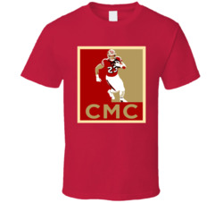 Christian Mccaffrey Hope Cmc San Francisco Football T Shirt Christian Mccaffrey Hope Cmc San Francisco Football T Shirt