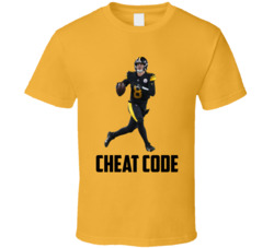 Kenny Pickett Cheat Code Pittsburgh Football Fan T Shirt Kenny Pickett Cheat Code Pittsburgh Football Fan T Shirt
