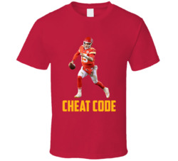 Patrick Mahomes Cheat Code Kansas City Football Fan T Shirt Patrick Mahomes Cheat Code Kansas City Football Fan T Shirt