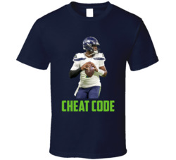 Geno Smith Cheat Code Seattle Football Fan T Shirt Geno Smith Cheat Code Seattle Football Fan T Shirt