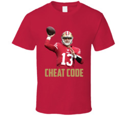 Brock Purdy Cheat Code San Francisco Football Fan T Shirt Brock Purdy Cheat Code San Francisco Football Fan T Shirt