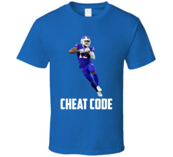 Gabe Davis Cheat Code Buffalo Football Fan T Shirt Gabe Davis Cheat Code Buffalo Football Fan T Shirt