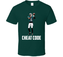 Devonta Smith Cheat Code Philadelphia Football Fan T Shirt Devonta Smith Cheat Code Philadelphia Football Fan T Shirt