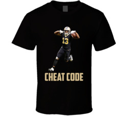 Michael Thomas Cheat Code New Orleans Football Fan T Shirt Michael Thomas Cheat Code New Orleans Football Fan T Shirt