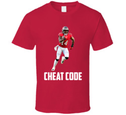 Chris Godwin Cheat Code Tampa Bay Football Fan T Shirt Chris Godwin Cheat Code Tampa Bay Football Fan T Shirt