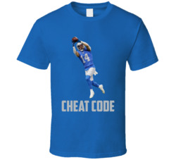 Amon-ra St Brown Cheat Code Detroit Football Fan T Shirt Amon-ra St Brown Cheat Code Detroit Football Fan T Shirt
