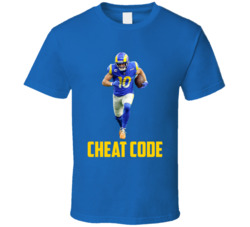 Cooper Kupp Cheat Code Los Angeles Football Fan T Shirt Cooper Kupp Cheat Code Los Angeles Football Fan T Shirt
