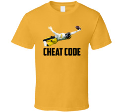 George Pickens Cheat Code Pittsburgh Football Fan T Shirt George Pickens Cheat Code Pittsburgh Football Fan T Shirt