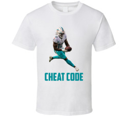 Tyreek Hill Cheat Code Miami Football Fan T Shirt Tyreek Hill Cheat Code Miami Football Fan T Shirt