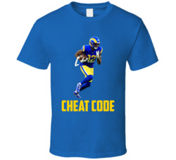 Van Jefferson Cheat Code Los Angeles Football Fan T Shirt Van Jefferson Cheat Code Los Angeles Football Fan T Shirt
