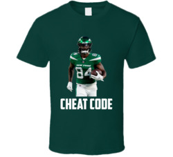 Corey Davis Cheat Code New York Football Fan T Shirt Corey Davis Cheat Code New York Football Fan T Shirt