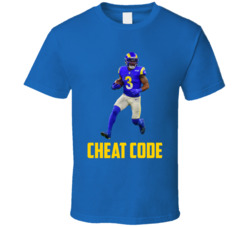 Cam Akers Cheat Code Los Angeles Football Fan T Shirt Cam Akers Cheat Code Los Angeles Football Fan T Shirt