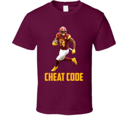 Antonio Gibson Cheat Code Washington Football Fan T Shirt Antonio Gibson Cheat Code Washington Football Fan T Shirt