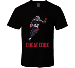 Cordarrelle Patterson Cheat Code Atlanta Football Fan T Shirt Cordarrelle Patterson Cheat Code Atlanta Football Fan T Shirt
