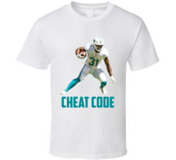 Raheem Mostert Cheat Code Miami Football Fan T Shirt Raheem Mostert Cheat Code Miami Football Fan T Shirt