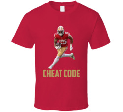 Elijah Mitchell Cheat Code San Francisco Football Fan T Shirt Elijah Mitchell Cheat Code San Francisco Football Fan T Shirt
