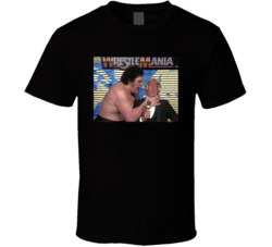 Andre The Giant Choking Bob Uecker Wrestling T Shirt Andre The Giant Choking Bob Uecker Wrestling T Shirt