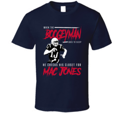 Mac Jones Boogeyman New England Football Fan T Shirt Mac Jones Boogeyman New England Football Fan T Shirt