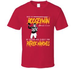 Patrick Mahomes Boogeyman Kansas City Football Fan T Shirt Patrick Mahomes Boogeyman Kansas City Football Fan T Shirt