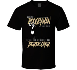 Derek Carr Boogeyman New Orleans Football Fan T Shirt Derek Carr Boogeyman New Orleans Football Fan T Shirt