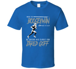 Jared Goff Boogeyman Detroit Football Fan T Shirt Jared Goff Boogeyman Detroit Football Fan T Shirt