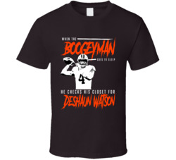 Deshaun Watson Boogeyman Cleveland Football Fan T Shirt Deshaun Watson Boogeyman Cleveland Football Fan T Shirt