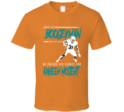 Raheem Mostert Boogeyman Miami Football Fan T Shirt Raheem Mostert Boogeyman Miami Football Fan T Shirt