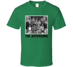 The Jeffersons Cast Photo 70s Tv Show T Shirt The Jeffersons Cast Photo 70s Tv Show T Shirt