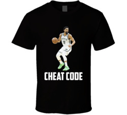 Spencer Dinwiddie Cheat Code Fan T Shirt Spencer Dinwiddie Cheat Code Fan T Shirt
