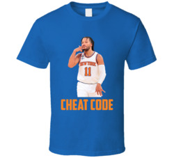 Jalen Brunson Cheat Code Fan T Shirt Jalen Brunson Cheat Code Fan T Shirt