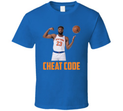 Mitchell Robinson Cheat Code Fan T Shirt Mitchell Robinson Cheat Code Fan T Shirt