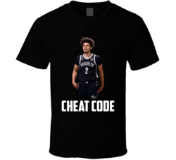 Cameron Johnson Cheat Code Fan T Shirt Cameron Johnson Cheat Code Fan T Shirt