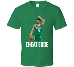 Derrick White Cheat Code Fan T Shirt Derrick White Cheat Code Fan T Shirt