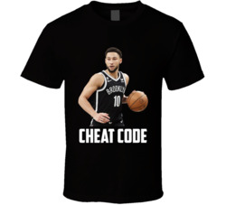 Ben Simmons Cheat Code Fan T Shirt Ben Simmons Cheat Code Fan T Shirt